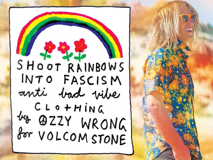 Shoot Rainbows into Fascism - Anti Bad Vibe Clothing by Ozzie Wright