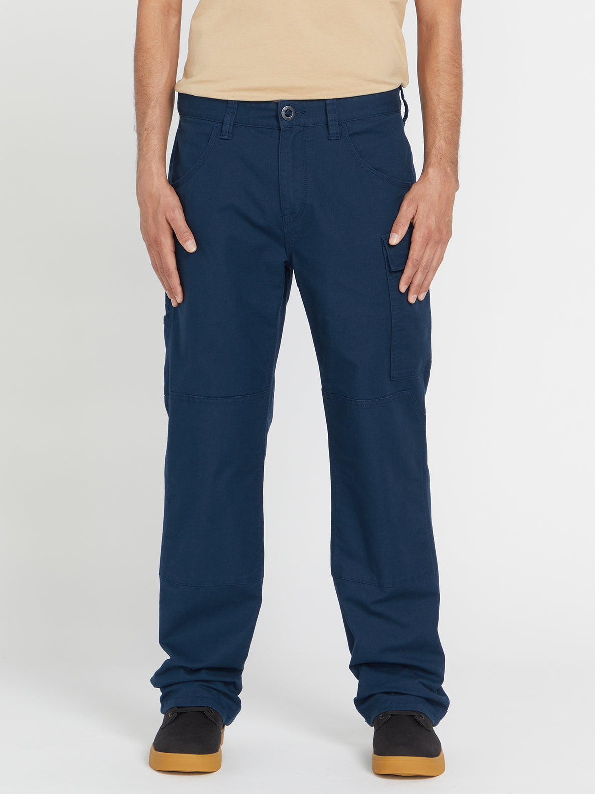 Volcom Workwear Caliper Relaxed Work Pants - Navy