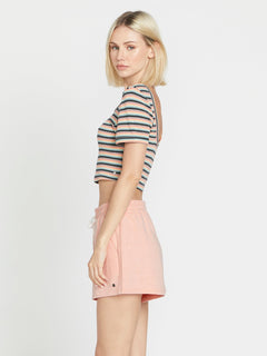 Lived in Lounge Frenchie Shorts - Reef Pink