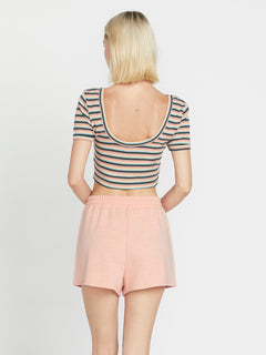 Lived in Lounge Frenchie Shorts - Reef Pink