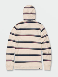 Outstoned Hooded Long Sleeve Shirt - Whitecap Grey (A0342200_WCG) [B]