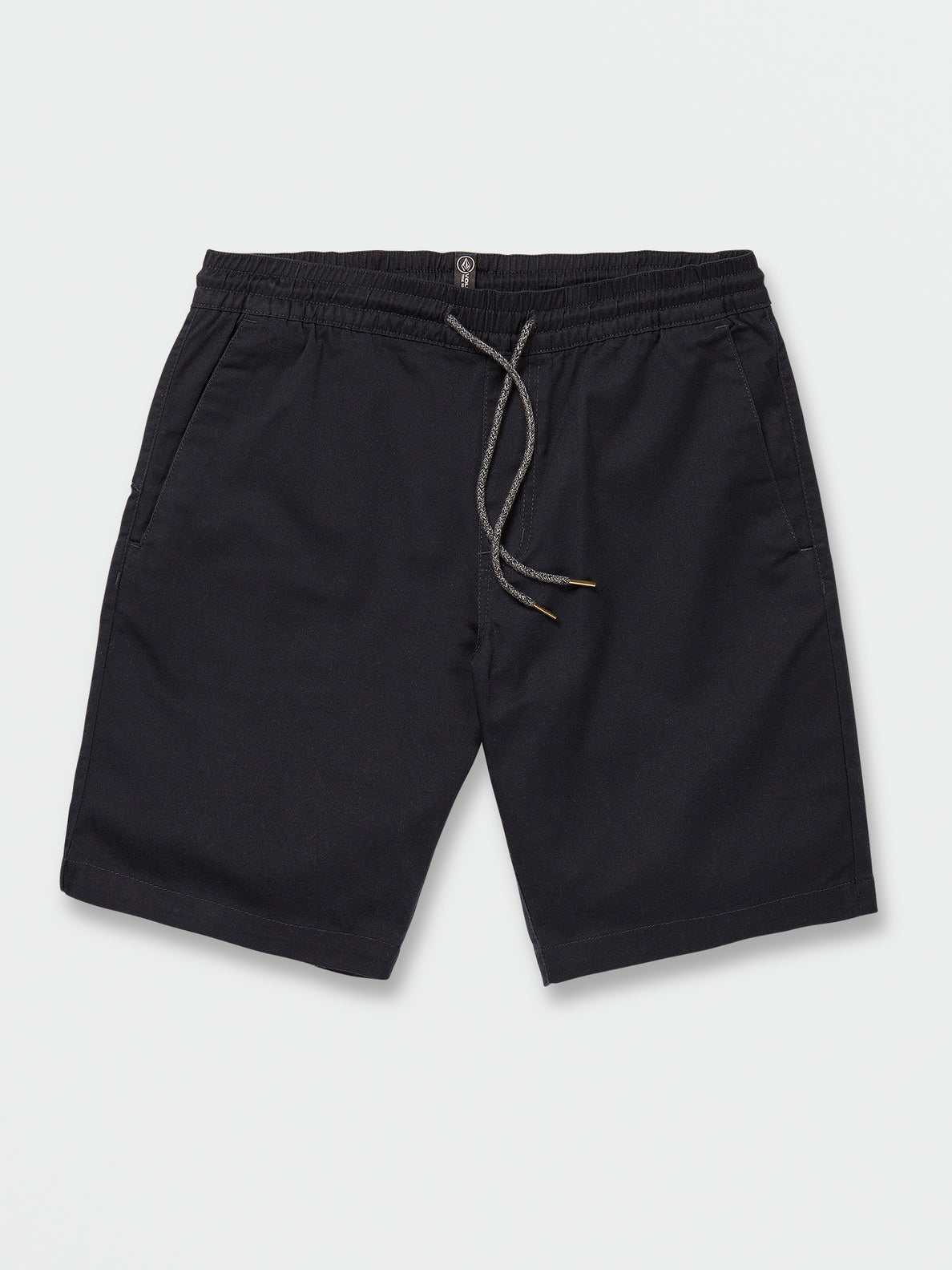 Frickin Elastic Waist Shorts - Navy (A1012304_NVY) [F]