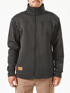 Volcom Workwear Bonded Fleece Jacket - Black