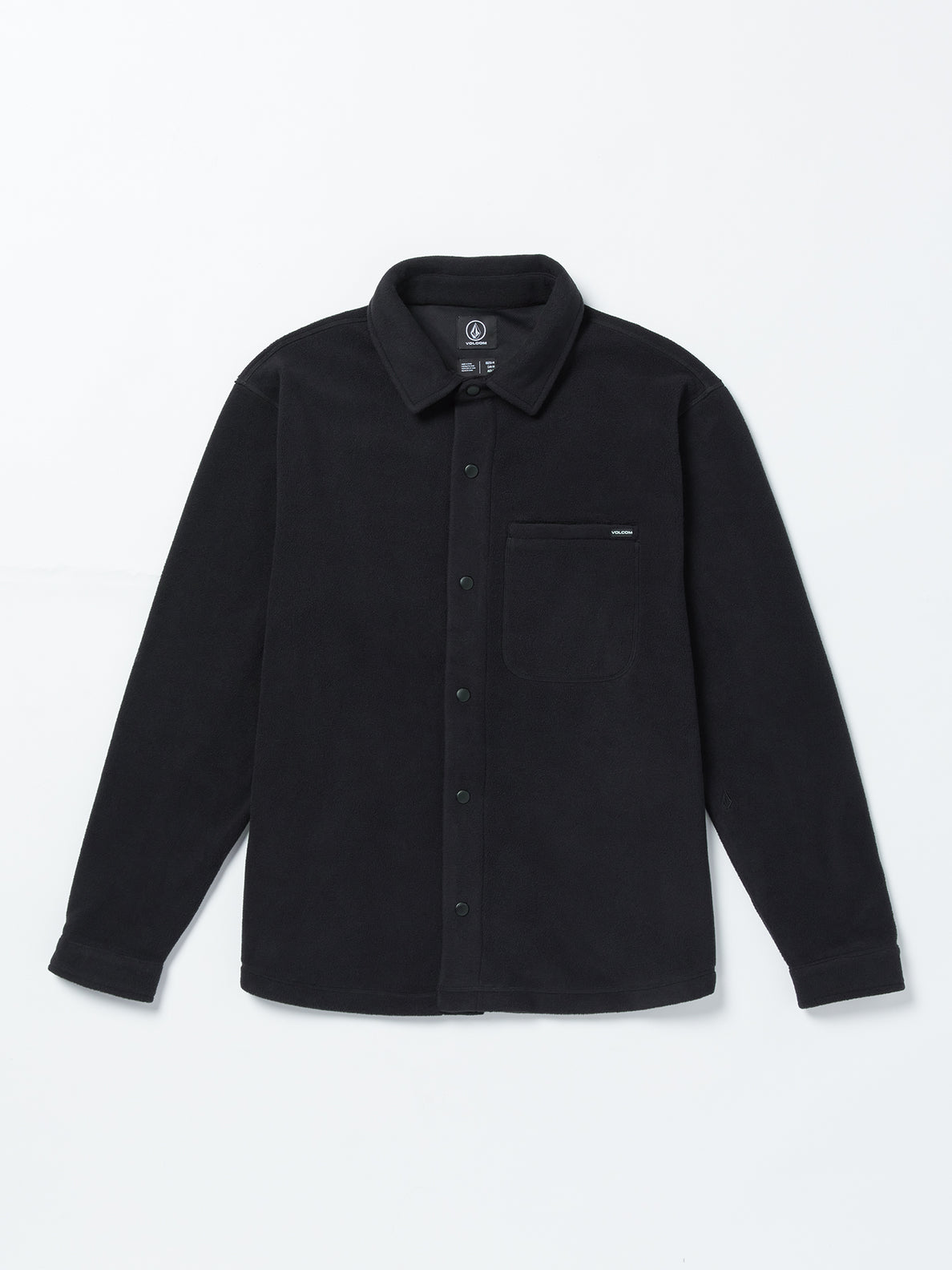Bowered Light Long Sleeve Shirt - Black (A5832300_BLK) [F]