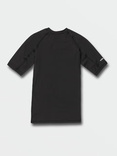 Lido Solid Short Sleeve Shirt - Black (A9112302_BLK) [B]