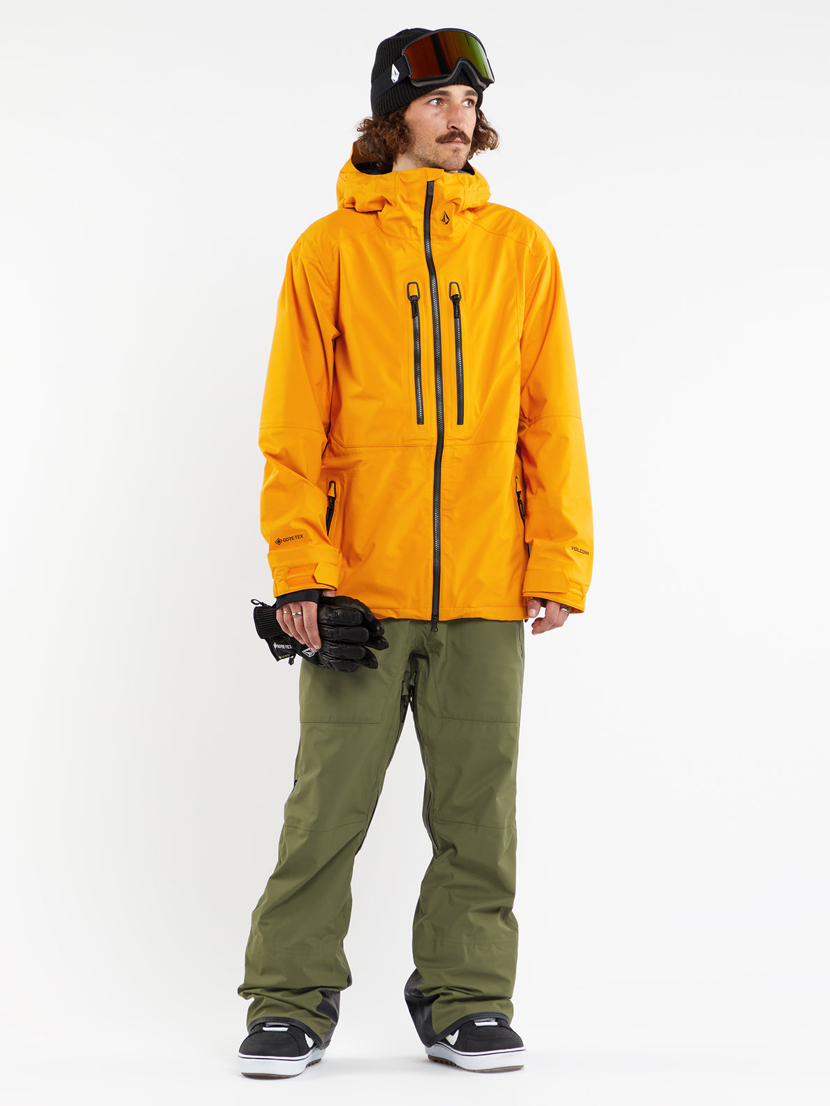 Mens Guide Gore-Tex Jacket - Gold (G0652402_GLD) [44]