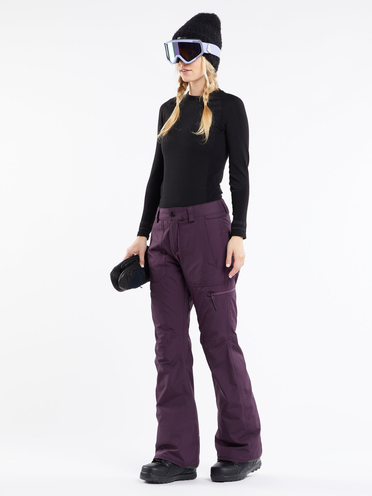 Womens Knox Insulated Gore-Tex Pants - Blackberry (H1252400_BRY) [43]
