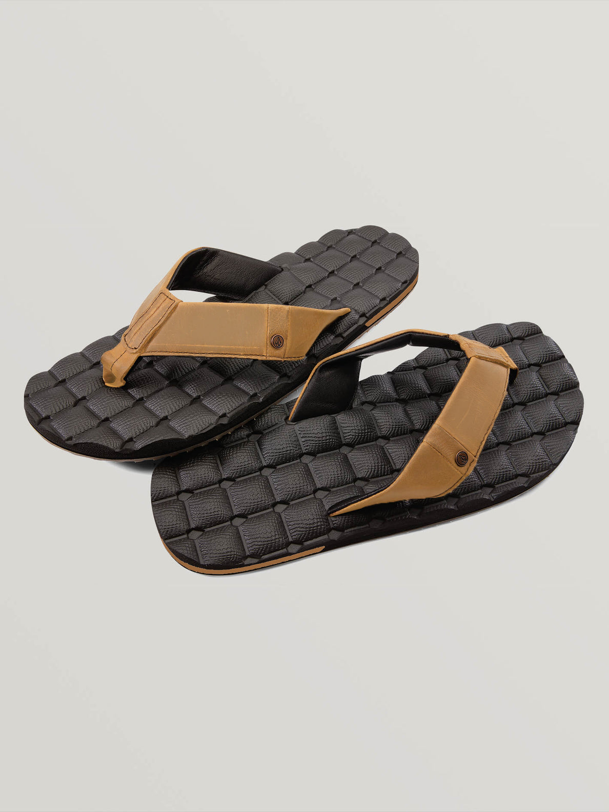 Recliner Leather Sandals - Vintage Brown