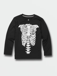 Little Boys Skeleton Long Sleeve Tee - Black (Y9322230_BLK) [F]