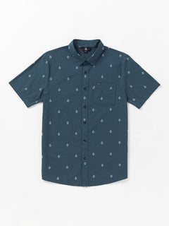 Patterson Short Sleeve Woven - Faded Navy