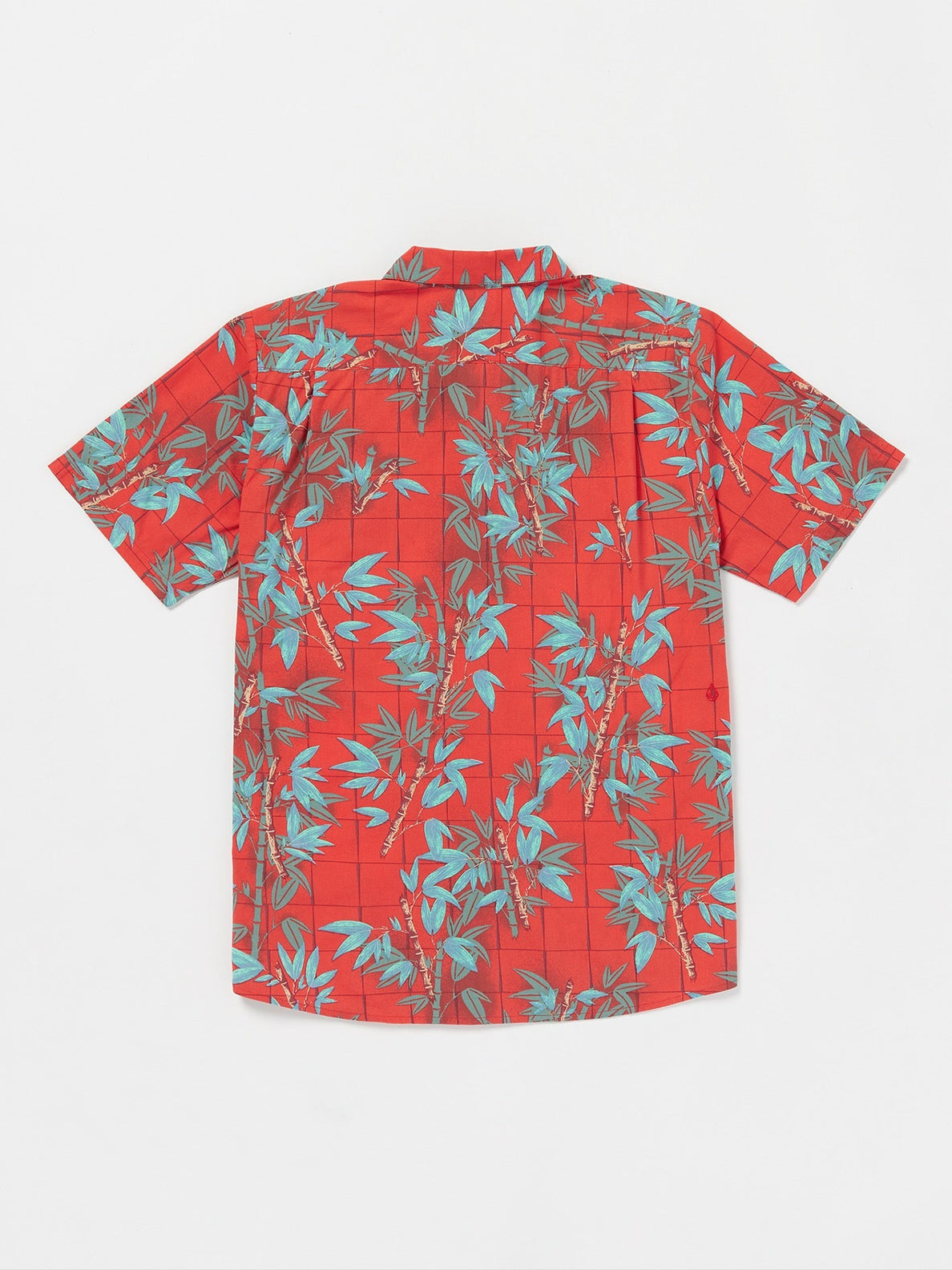 Bamboozeled Floral Short Sleeve Shirt - Flash Red