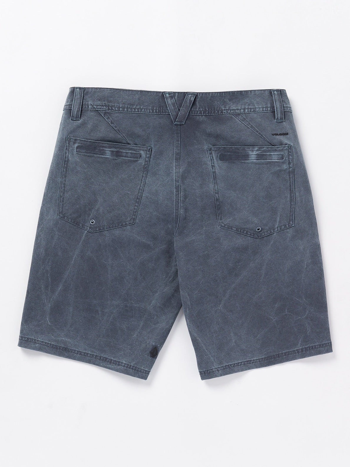 Stone Faded Hybrid Shorts - Navy