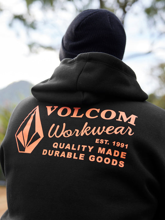 Volcom Workwear Pullover Hoodie - Black