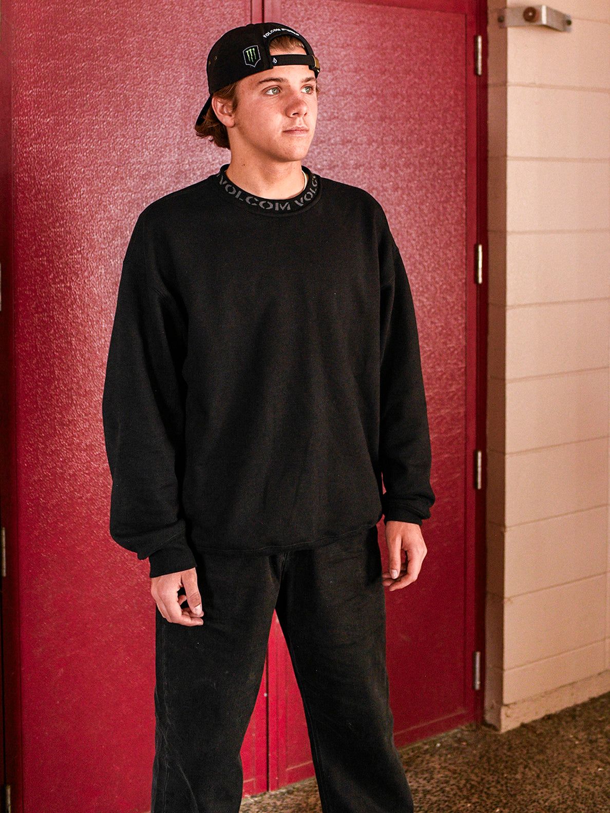 Skate Vitals Crew Pullover Sweatshirt - Black
