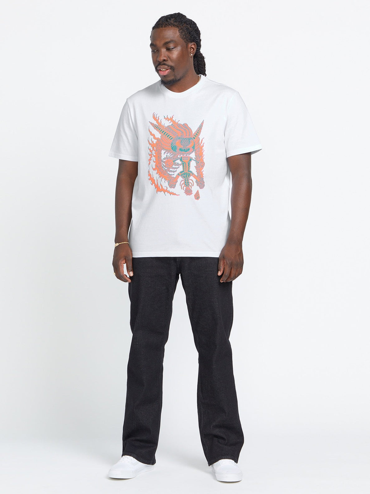 Featured Artist Tetsunori Short Sleeve Tee - White