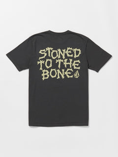 Stoned To The Bone Short Sleeve Tee - Stealth