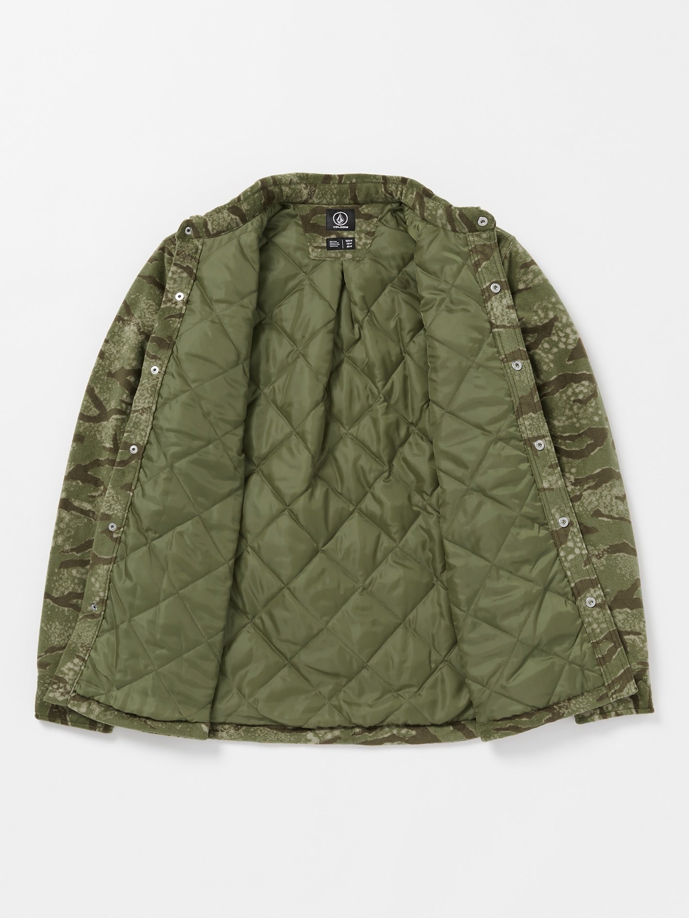 Bowered Fleece Long Sleeve Jacket - Pewter – Volcom Canada