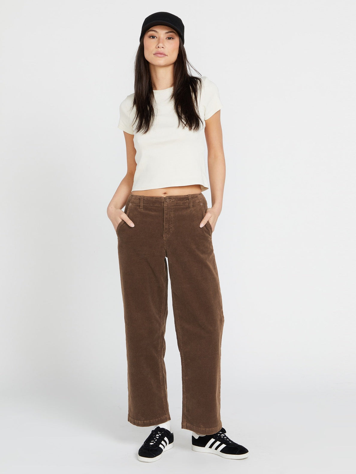 1991 Stoned Low Rise Corduroy Pants - Chocolate