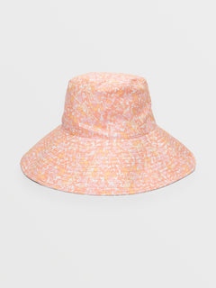 Coco Ho Wide Brim Bucket Hat - Tangerine