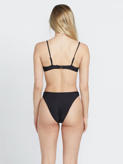 Simply Seamless U Wire Bikini Top - Black