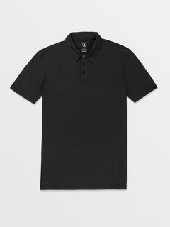 Hazard Pro Polo Short Sleeve Shirt - Black (A0112304_BLK) [F]