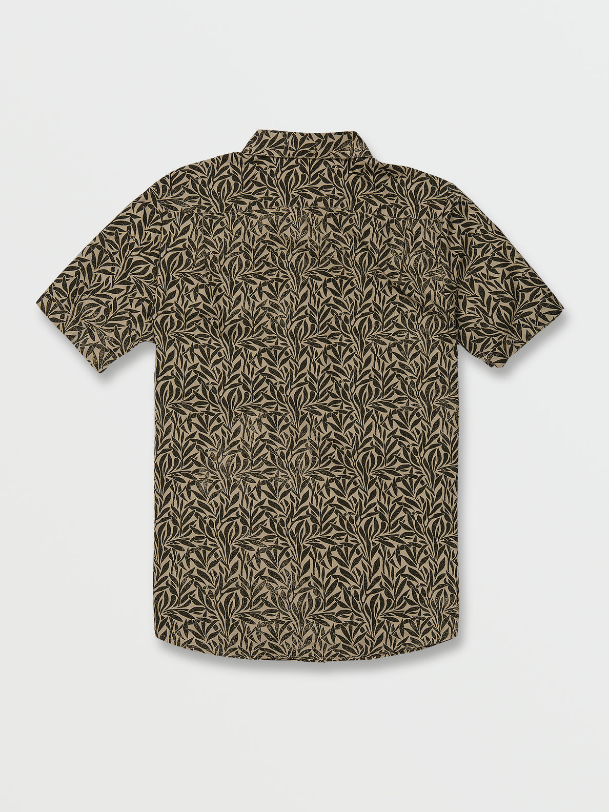 Falling Leaf Short Sleeve Shirt - Pewter (A0412307_PEW) [B]