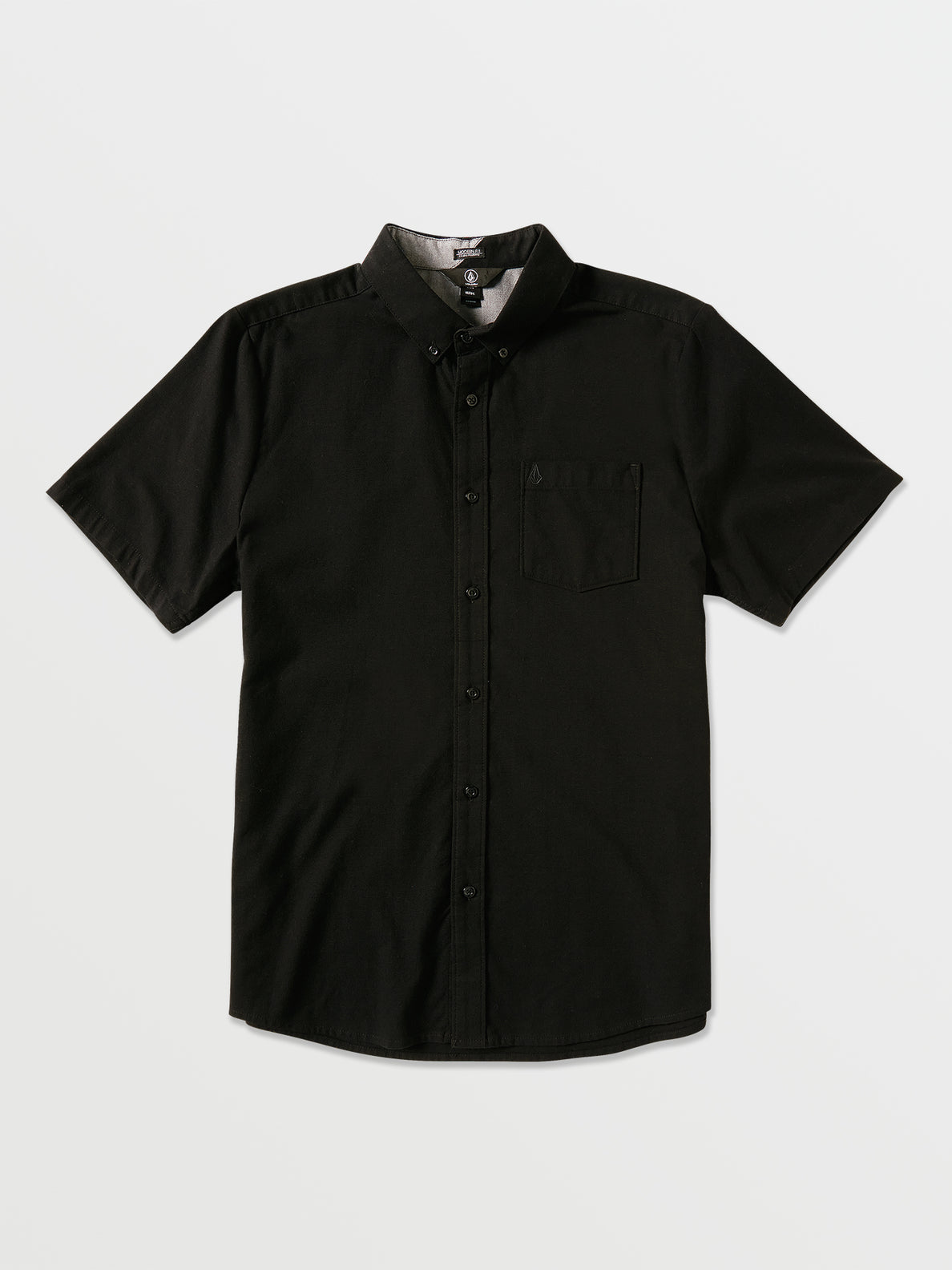 Everett Oxford Short Sleeve Shirt - New Black (A0412316_NBK) [F]