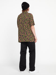 Stone Party Animals Short Sleeve Shirt - Military (A0422301_MIL) [28]