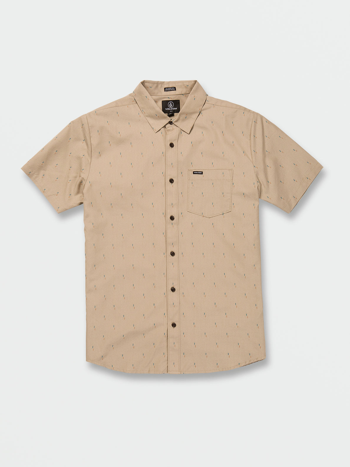 Graffen Short Sleeve Shirt - Khaki (A0422305_KHA) [F]