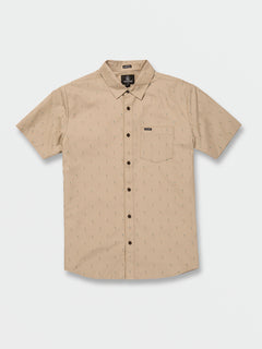 Graffen Short Sleeve Shirt - Khaki (A0422305_KHA) [F]