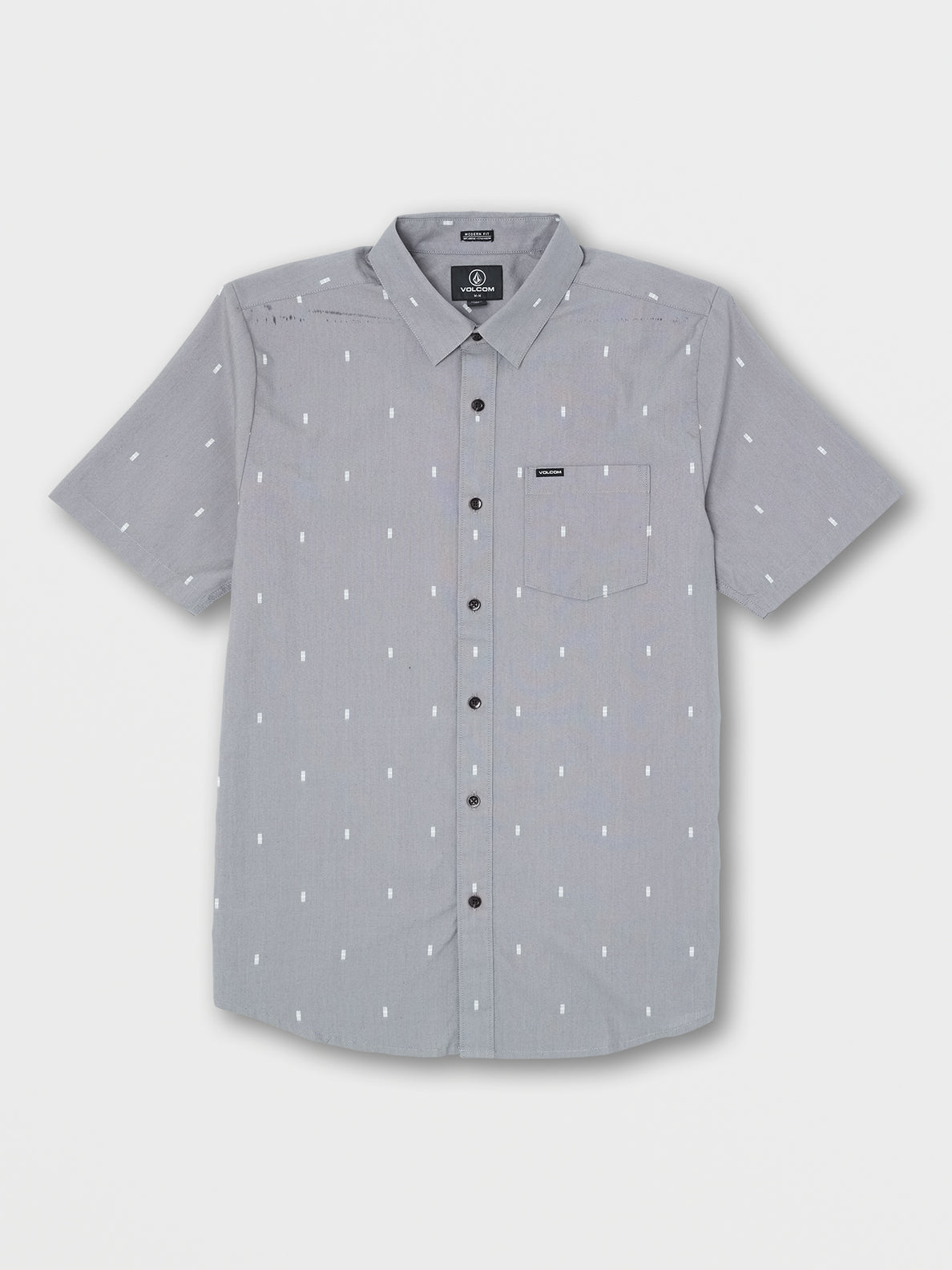 Salford Short Sleeve Shirt - Pewter (A0432201_PEW) [F]