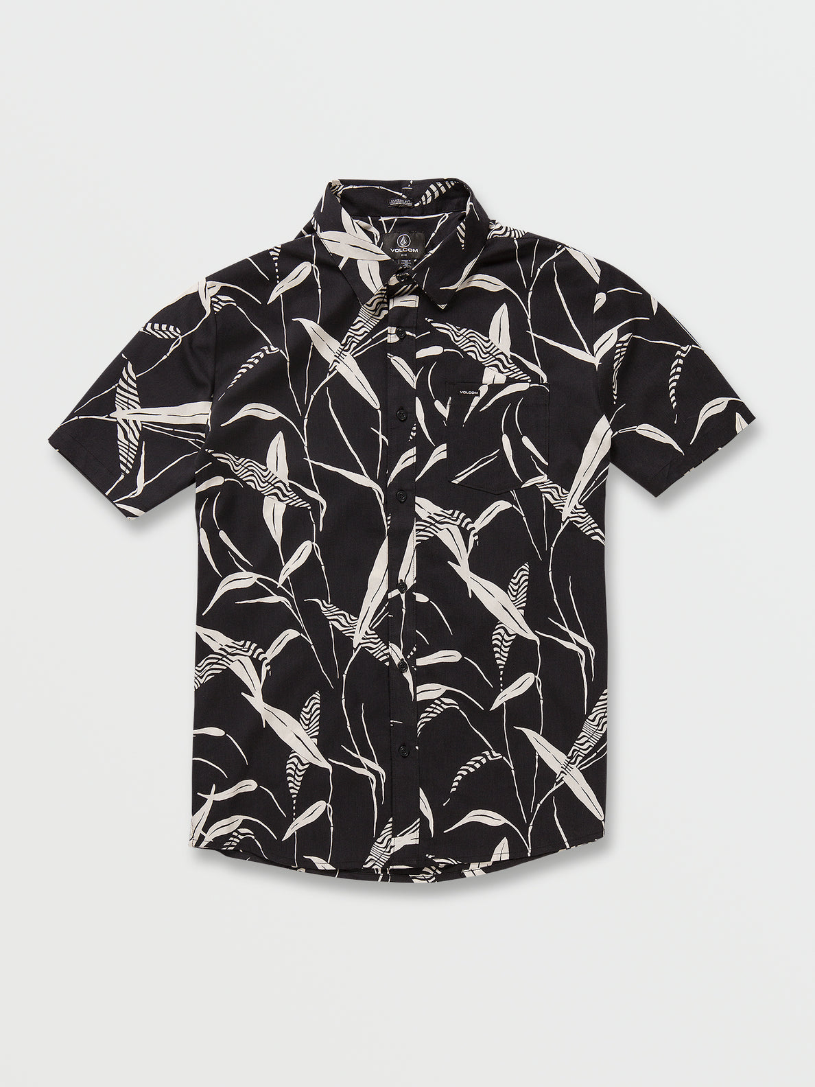 Viber Vison Short Sleeve Shirt - Black (A0432204_BLK) [F]
