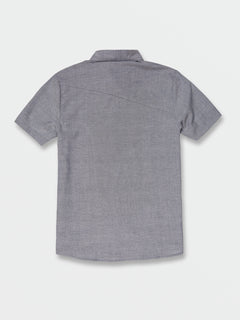 Everett Oxford Short Sleeve Shirt - Baja Indigo (A0432205_BAI) [B]