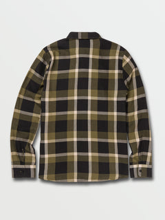 Curwin Long Sleeve Flannel - Military