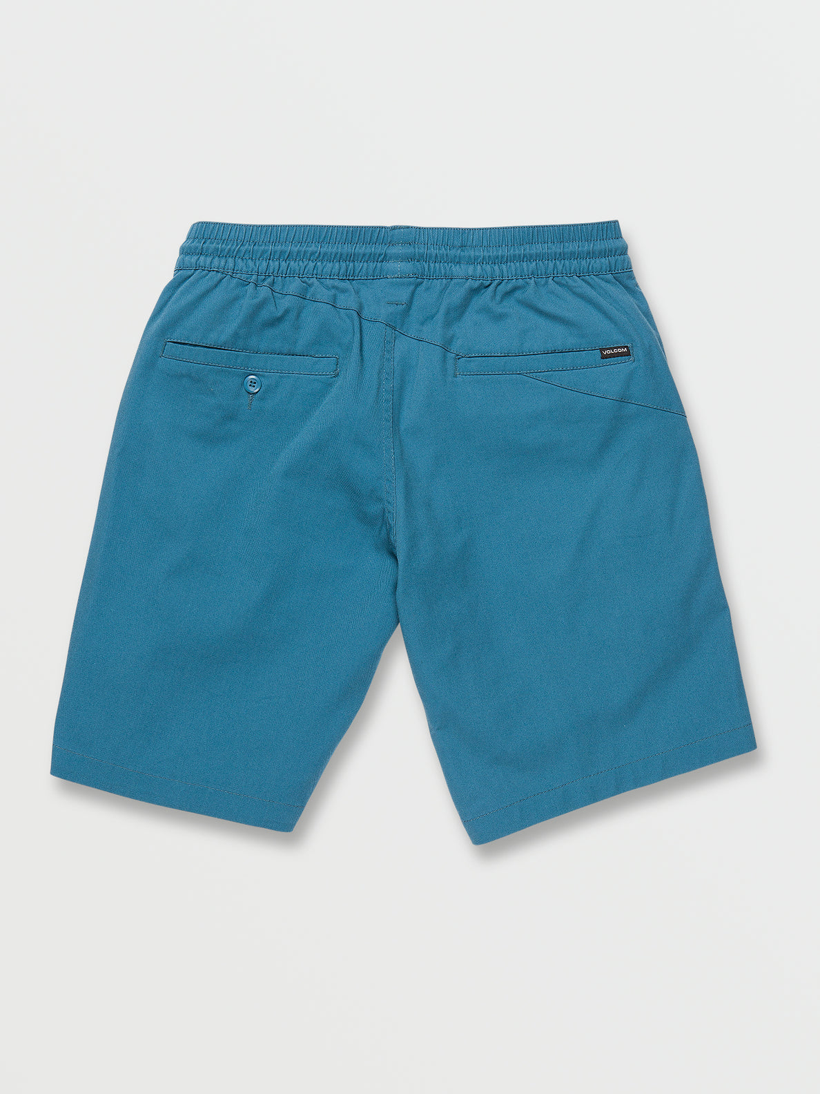 Frickin Elastic Waist Shorts - Aged Indigo (A1012304_AIN) [B]