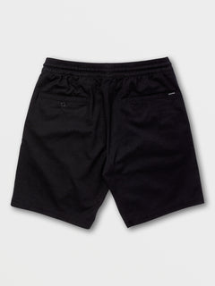 Frickin Elastic Waist Shorts - Black (A1012304_BLK) [B]