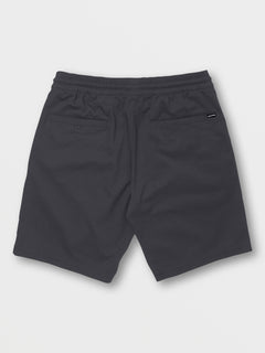 Frickin Elastic Waist Shorts - Charcoal (A1012304_CHR) [B]