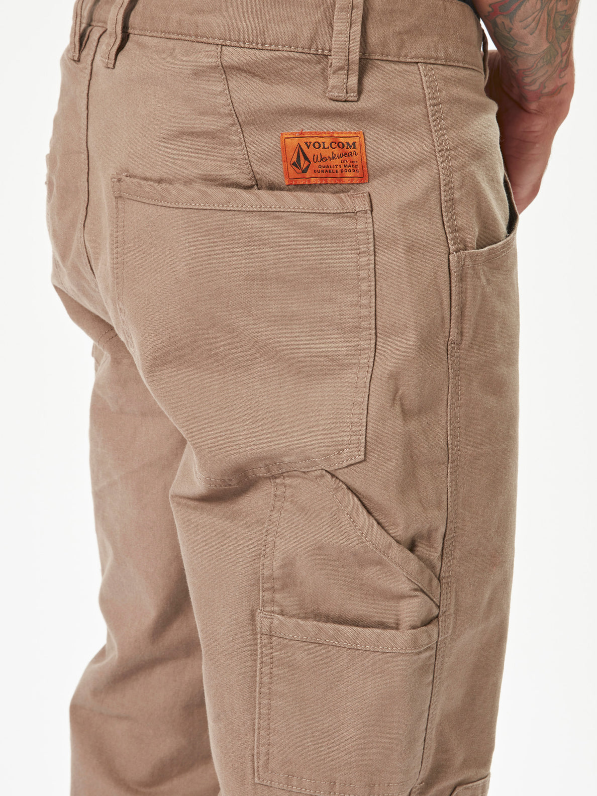 Volcom Workwear Caliper Work Pants - Brindle