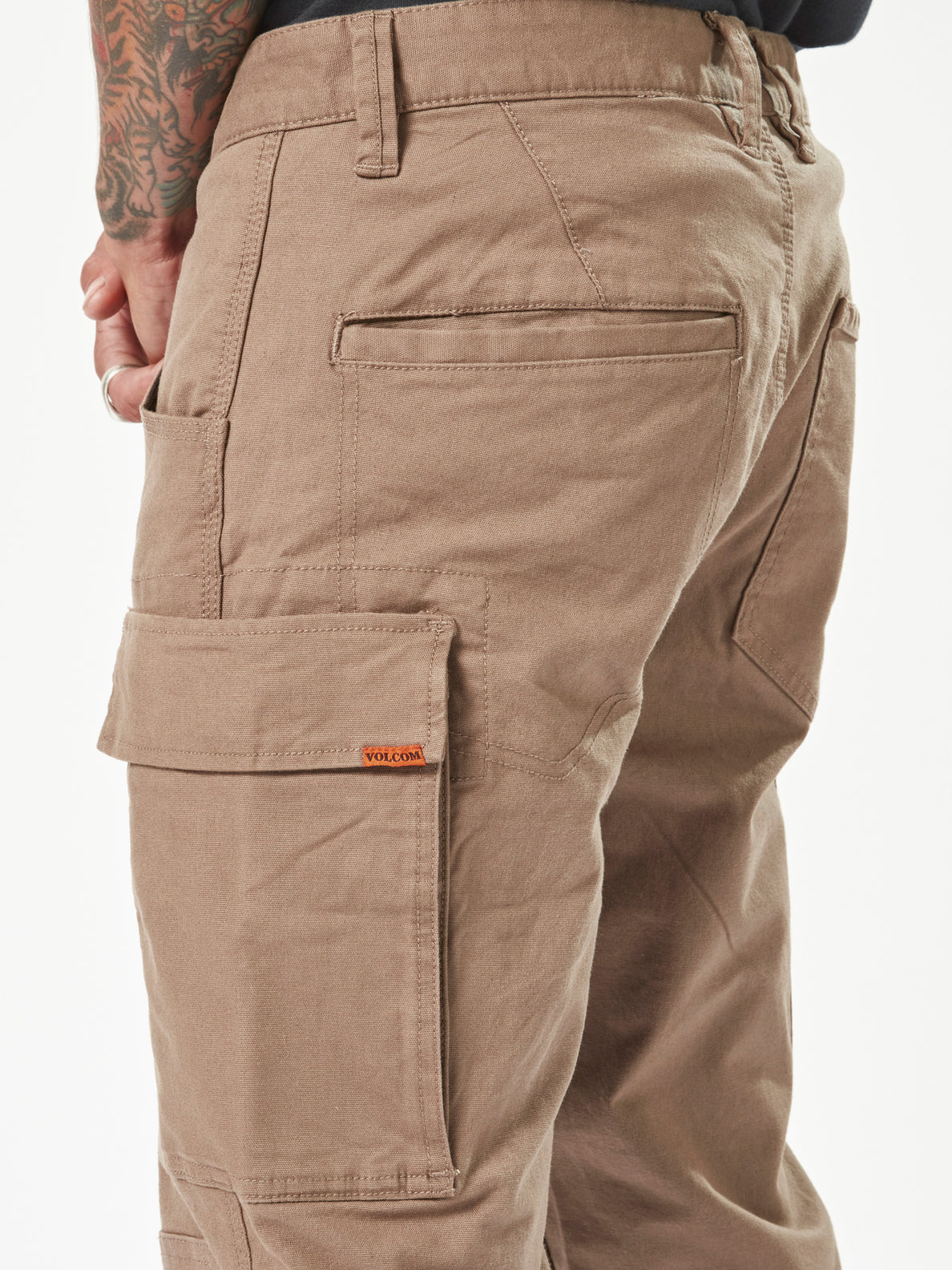 Volcom Workwear Caliper Work Pants - Brindle