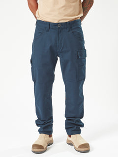 Volcom Workwear Caliper Work Pants - Navy