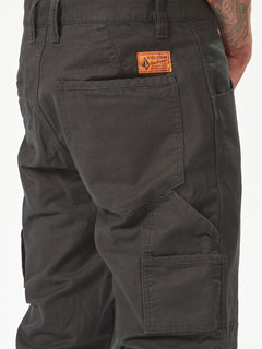 Volcom Workwear Caliper Cuff Pants - Black