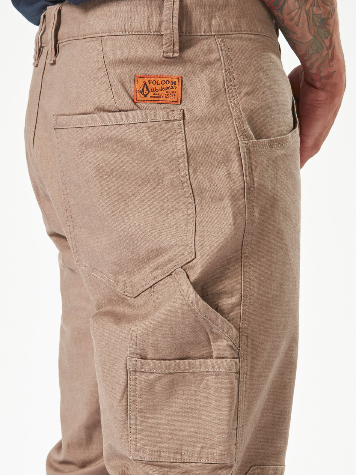 Volcom Workwear Caliper Cuffed Pants - Brindle – Volcom Canada