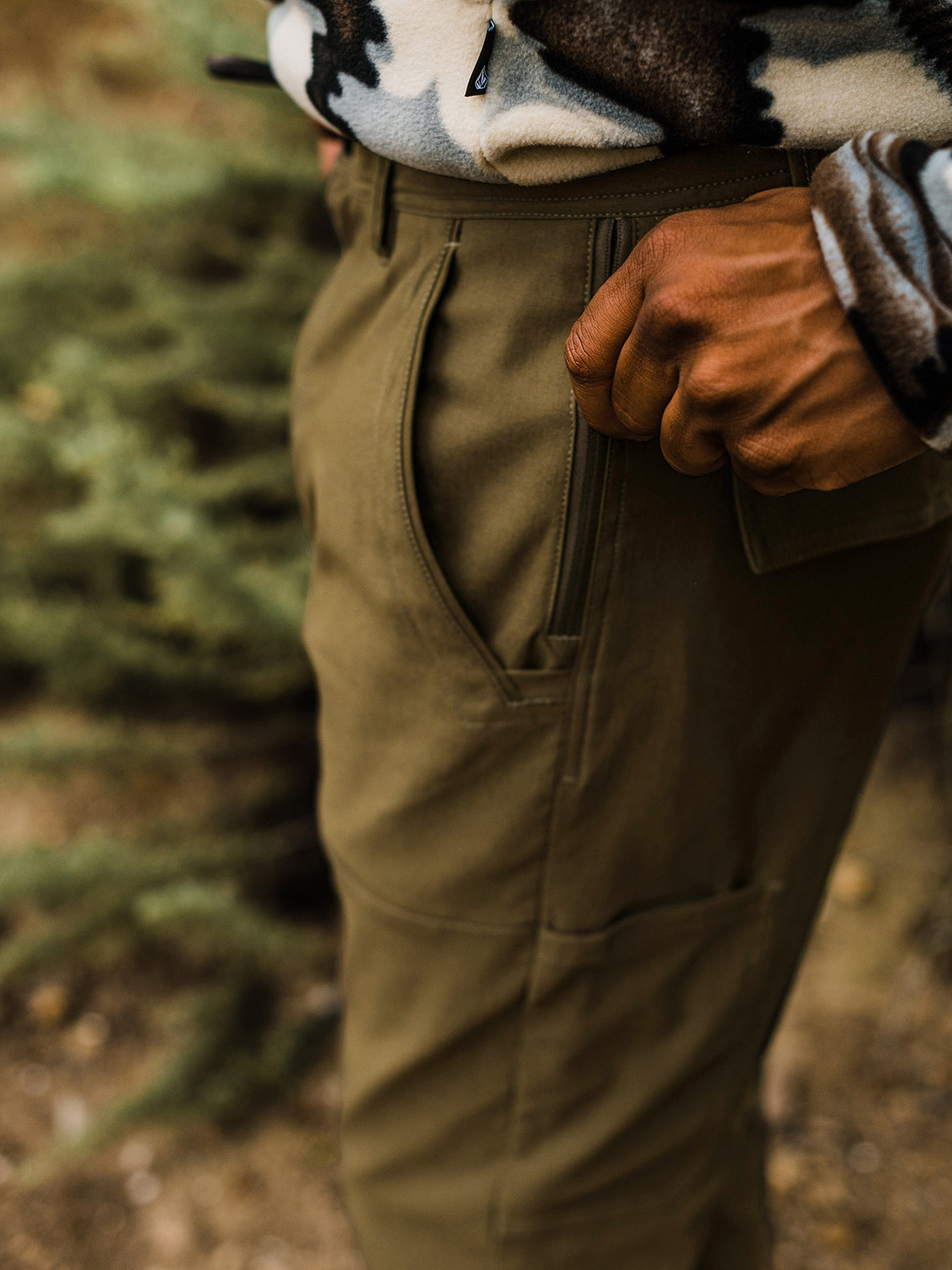 Stone Trail Master Pants - Service Green