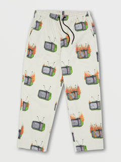 Featured Artist Justin Hager Elastic Waist Pants - Whitecap Grey (A1212300_WCG) [F]