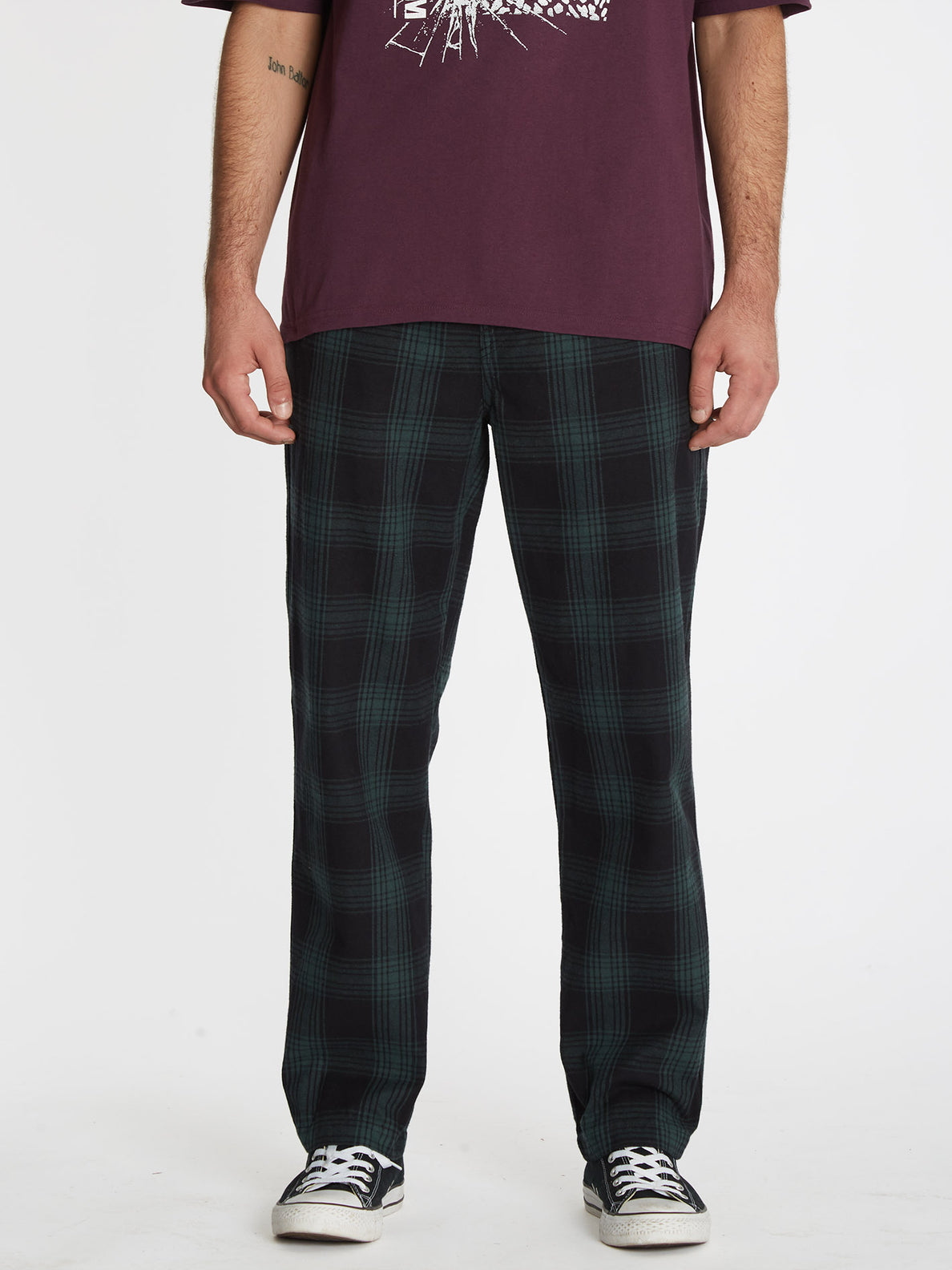 Psychstone Trousers - Plaid