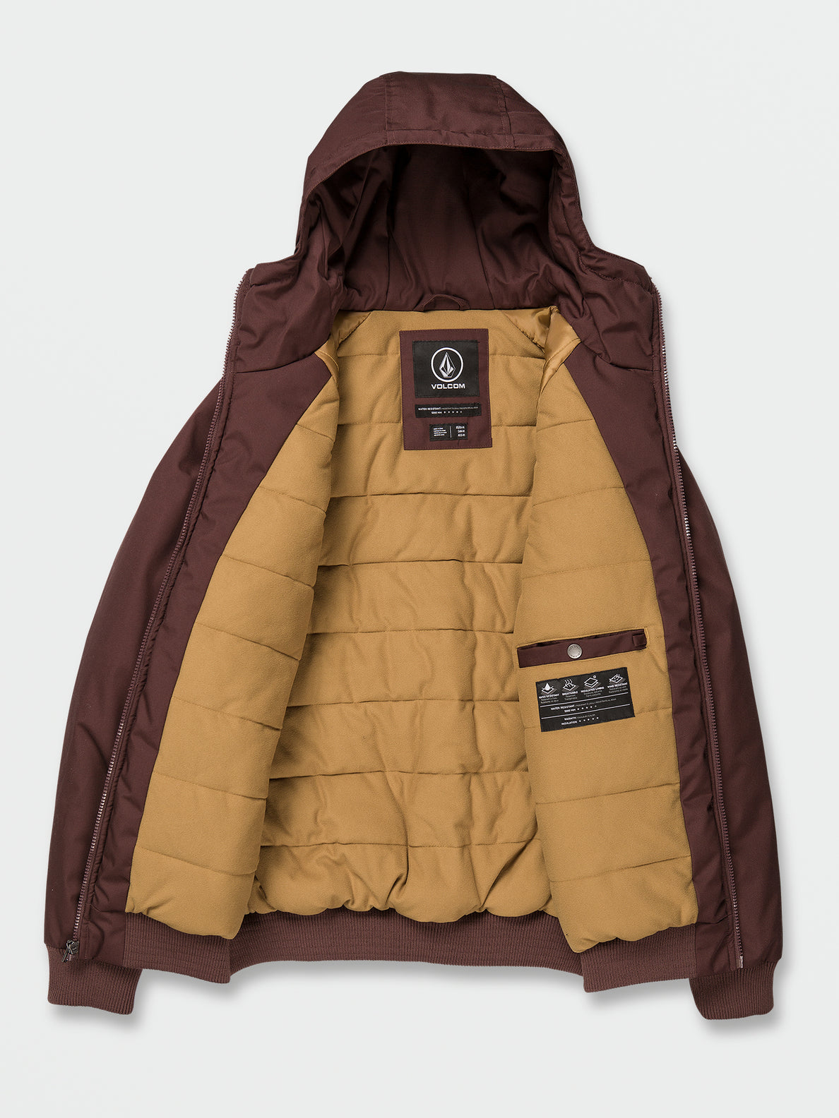 Hernan 5K Jacket - Mahogany (A1732010_MAH) [1]