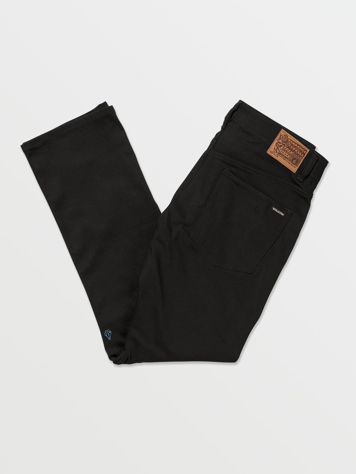 Solver Denim Pants - Black on Black (A1912303_BKB) [B]
