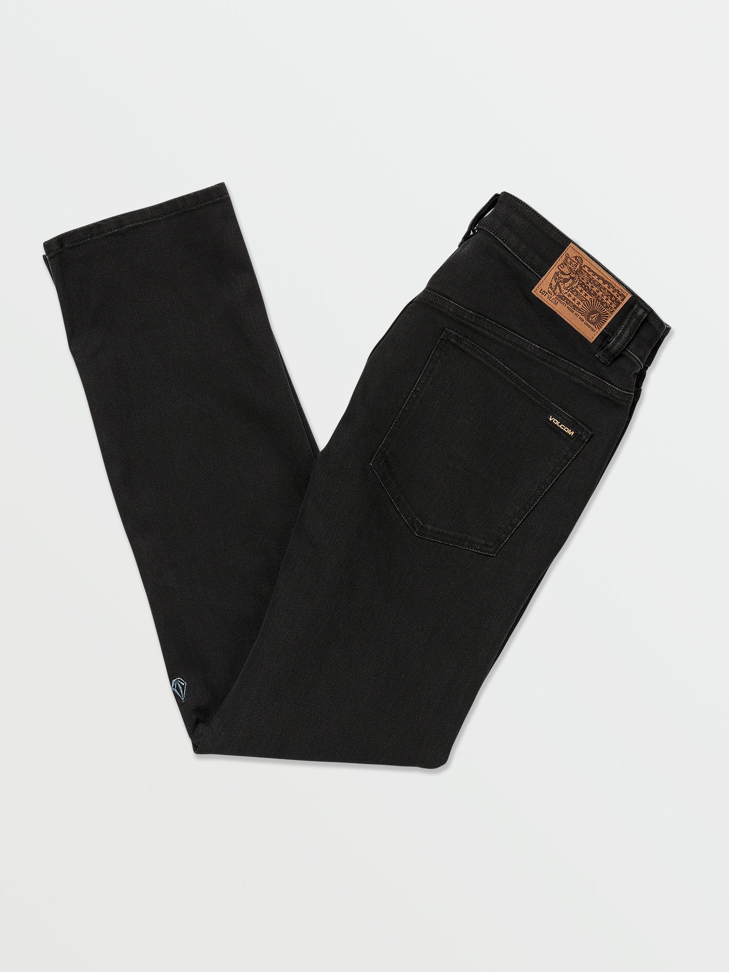 Solver Modern Fit Jeans - Black Out – Volcom Canada