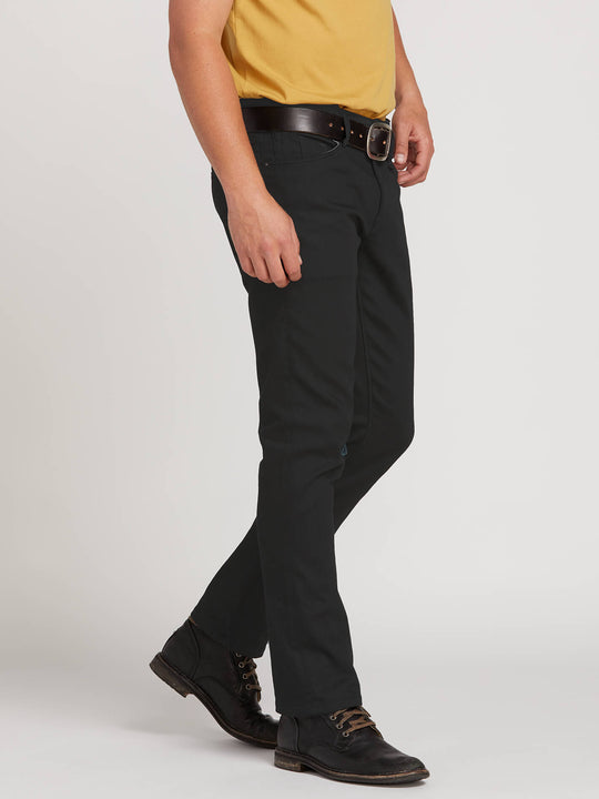 Vorta Slim Fit Jeans - Black on Black