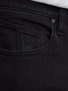 2 X Vorta Tapered Fit Jeans - Black Out